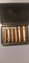Juego de Brocas HSS, herramientas de extracción de tornillo de cabeza rota, juego de 6 piezas