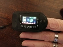 Oxímetro de pulso para dedo con Clip, oxímetro portátil para la yema del dedo, Monitor de ritmo cardíaco Spo3, medidor de oxígeno en sangre, Sensor de presión