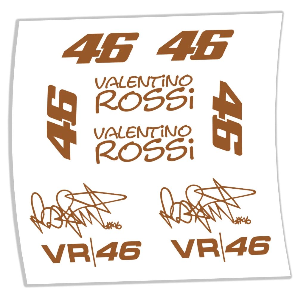 Valentino Rossi (VR Forty Six) - Aufkleber