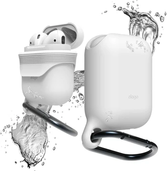 

Elago waterproof hang case for AirPods (white)