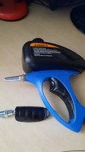 Pistola de chorro de arena antióxido, neumática de mano, protección contra chorro de arena por gravedad, Mini herramientas de aire