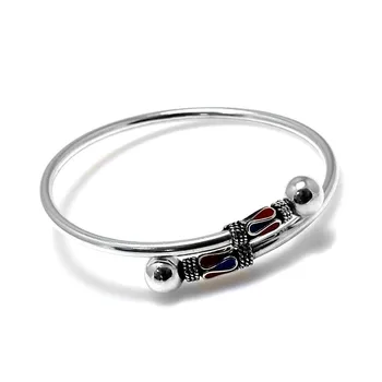 

Bangle Sterling Silver 925m open rusty final color [AC0565]