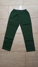 Pantalones vaqueros grandes con letras azules para niños, pantalón informal de cintura elástica, pantalones largos de tubo, 4-16T, Otoño, 2021