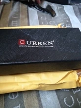 Curren-reloj para hombre, de cuarzo con cronógrafo, de pulsera, resistente al agua, deportivo, de acero inoxidable, masculino