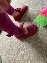 De algodón de las muchachas del bebé Zapatos de primavera Retro otoño niños pequeños botines de algodón zapatos de fondo suave en primer lugar los caminantes 0-18M