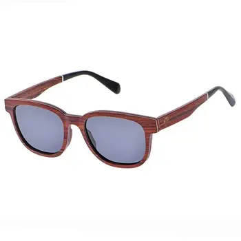 

Polarized Sunglasses Maple Wood and Rosal Lenses Smoke Kai Kai