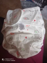 Pañales bebé algodón pañales reutilizables lavables pañales de tela pañal cubierta impermeable bebé recién nacido formación bragas bolsillo para pañales