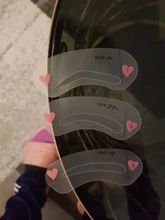 Plantilla profesional de tarjeta con plantilla para cejas, pegatina para cejas, herramienta para dibujar, cejas perfectas, 24 pares, tlsm