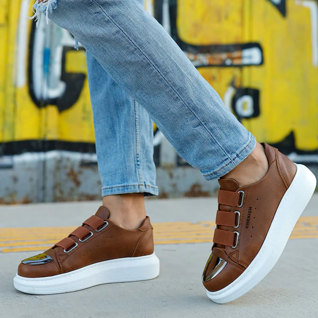 Chekich Damesschoenen Tan Kleur Elastische Band Sluiting Kunstleer Herfst  Seizoen Instapper Unisex Mode Running Comfortabel Luxe Sneakers Comfortabel  Origineel Licht Schoeisel Bruin Lucht CH251 Vrouwen V5|Sneakers voor  vrouwen| - AliExpress
