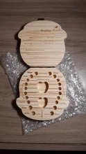 Caja de madera para guardar dientes de bebé, organizador para guardar dientes de leche, regalos de recuerdo