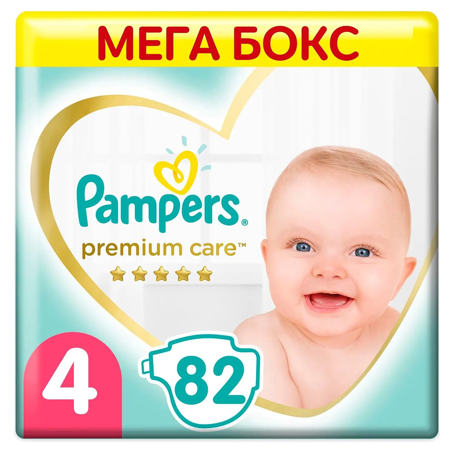 Diapers Pampers Premium Care 4 9-14кг 82 Pcs - Disposable Diapers -  AliExpress