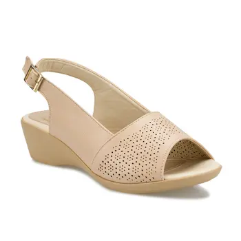 

FLO 161042.Z Beige Women 'S Sandals Polaris