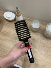 Cepillo de pelo profesional para mujer, herramienta de peluquería, peine húmedo para pelo, cepillo de masaje