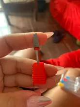 En stock!2018 de uñas taladro eléctrico de lima de uñas poco, taladro de carburo de 3/32 602801 de uñas de alta calidad archivo buff