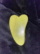 Gua Sha-Rodillo de jade verde natural 2 en 1 para masaje, rodillo de jade natural, conjunto con rascador, masaje facial, cuello y espalda con piedras