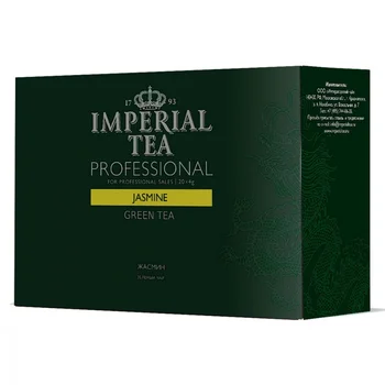 

Tea imperial tea professional "Jasmine", green with additives, 20 sachets