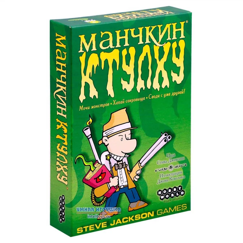Настольная игра Манчкин Ктулху Hobby World (Хобби Ворлд)|Карточные игры| |