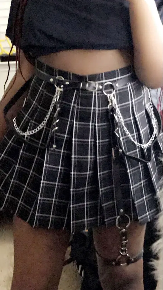 Punk Belt With Metal Waist Chain photo review