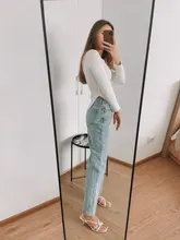 Ropa de primavera y verano para mujer, Jersey sexy elástico de cintura alta con cuello cuadrado y mangas completas, WK080, 2021