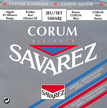 

500arj alliance Corum red/blue string kit for classical guitar Savarez