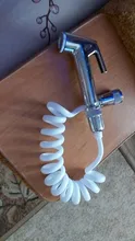 Nozzle Sprayer Hose Telephone Shower-Head Bidet Bathroom Toilet Handheld Shattaf Portable