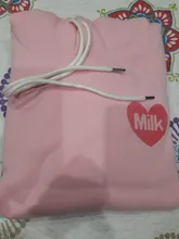 Sweatshirts Hooded Long-Sleeve Printed Female Thick Cute Cartoon Back Velvet