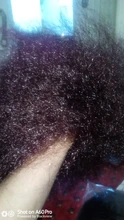 Yaki recto Afro corto sintético, pelucas para mujeres negras africanos Fluffy Pelo Rizado marrón oscuro Natural de Color rojo Cosplay
