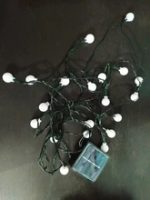 Lighting-Strings Lamp-Chain Christmas Led Outdoor Garden Waterproof Solar Multicolor/warm