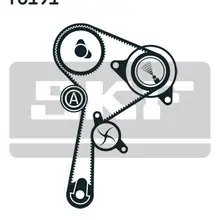 Комплект ремня ГРМ RENAULT KANGOO 1.5 dCi 02-(с помпой) SKF VKMC 06134-1