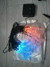 String-Lights Bulb Light-Lawn Solar-Lamp-Decoration Garden Outdoor Waterproof Christmas