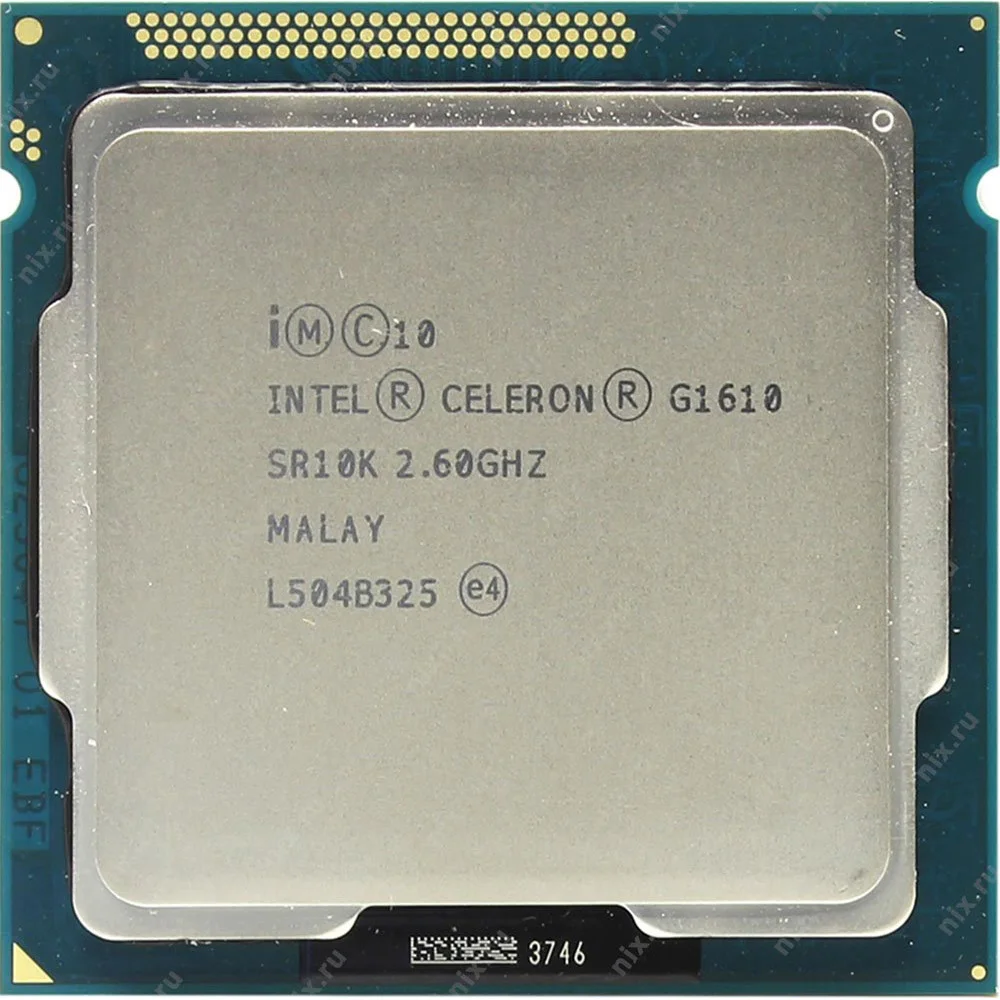Процессор Intel Celeron G1610 LGA 1155 Socket | Компьютеры и офис