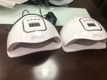 SUNX5 Max-Lámpara LED para secado de uñas, lámpara UV de hielo de 45/36/18 LED para secado de esmalte de Gel, temporizador, herramientas de manicura con Sensor automático, 90/72/36W