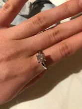 Modyle 2020 nuevo plata Color AAA CZ piedra anillo bisutería mujer joyería de moda Bijoux de cristal de los anillos de boda para las mujeres