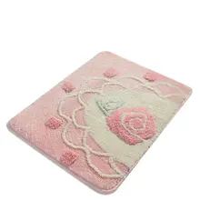 Коврик для ванной-коврики | коврик для ванной нескользящие Противоскользящие коврики кружева Pembe50X60 см