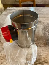 Damper-Valve Ventilation Electric-Air-Solenoid-Valve Air-Duct Stainless-Steel Motorized