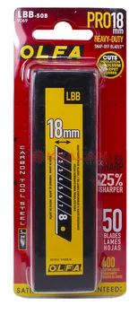 

Olfa Black Max ol-lbb-50b blade segmented, 18mm, 50 PCs.