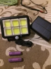 Solar-Light Motion-Sensor Waterproof Outdoor 150 LED PIR with 4m-Wire