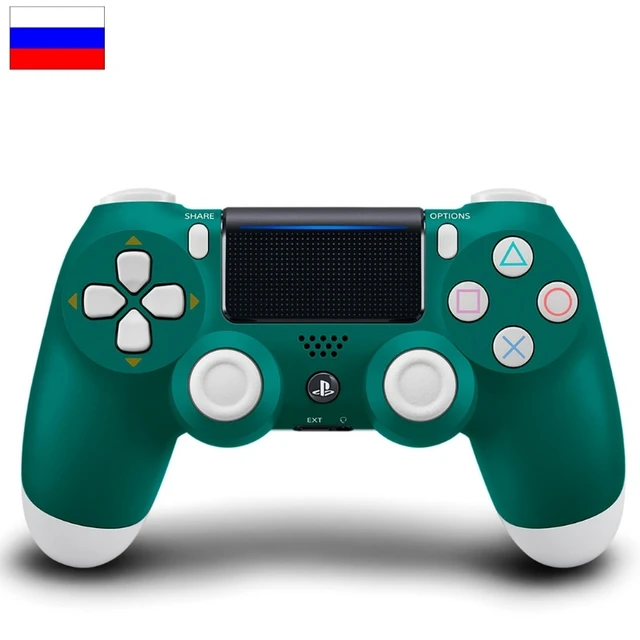 Wireless Bluetooth gamepad controller for PS4, controller suitable for iOS, Android, PS4, PC, wireless Bluetooth game controller for PC mobile phone TV box computer joystick for tablet PC TV gamepad joypad controller Green one