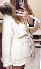 Winter Jacket Coat Parkas Fitaylor Zipper-Down Natural Women Outerwear Snow Warm Thick