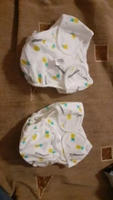 Pañales de algodón con estampado para bebé, pañal de tela reutilizable, lavable, cubierta de bolsillo, bragas cambiantes