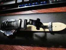 Correa de reloj de cuero genuino con cierre de mariposa, pulsera de piel auténtica para reloj Pulseira, tamaño de 14, 16, 18, 19, 20, 21, 22 y 24 mm