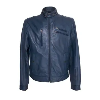 

Zerimar informal modern design leather jacket for man