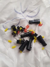 Way-Amp Electrical-Wire-Connector-Plug Super-Seal Waterproof 2-Pin for 2-5sets-Kit 1/2/3-/..