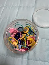 40 unids/lote pelo accesorios caja de regalo elástico para el pelo flor pelo Clip arcos diadema nueva diadema lindo cintas para los niños