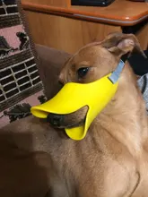 Bozal de silicona para perros, máscara bozal antimordida para perros pequeños y grandes, boquillas para la boca, accesorios de mascota perro