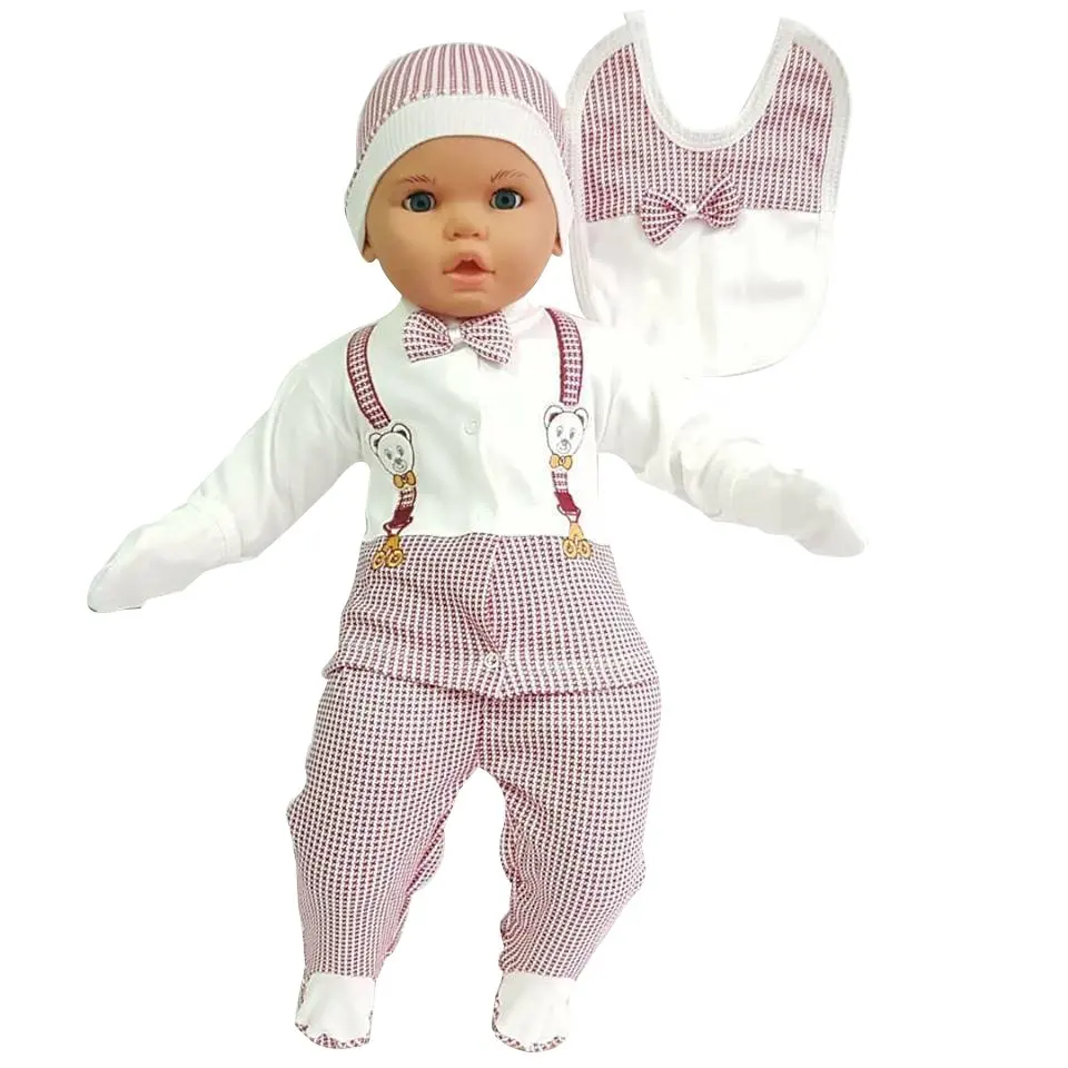 

Teddy bear Pendant Papyonlu Red 5 li Male Baby Hospital Output Set