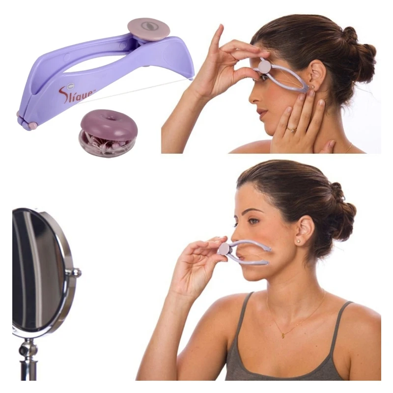Инструмент для удаления волос на лице и теле Sildne Face And Body Hair Threading (Сиреневый)| |
