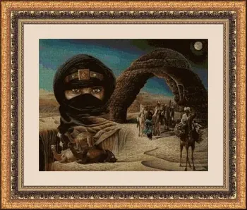 

CROSS STITCH KIT PANDATHREAD ETHNIC AND CUSTOMS 31761