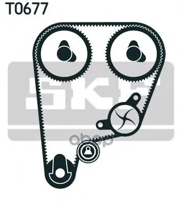 Комплект Ремня Грм Honda Cr-V 2.0-02 Skf Vkma93210 Skf арт. VKMA93210