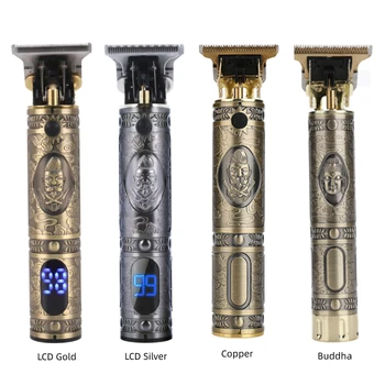 

New LCD Display Electric Hair Clipper USB Rechargeable Hair Trimmer For Men Cordless Beard Shaver Razor Barber Hair Cutting
